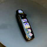 HAPPY SPACE BLACK/ PURPLE KITTEN