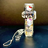 LIGHT UP HELLO KITTY KEYCHAIN (CLEAR)