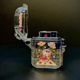 LIGHT UP HELLO KITTY CLEAR/CHROME  (DURABLE)