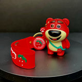 SILVER BEAR KEYCHAIN (METAL)