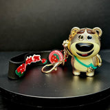 SILVER BEAR KEYCHAIN (METAL)